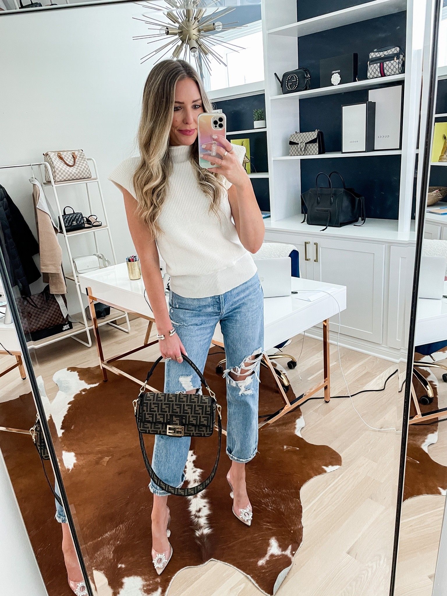 Amazon fashion / fall outfits / sweaters 

Small in the sweater, 24 in the jeans (size down 1-2), 7 in the heels 


#LTKunder100 #LTKshoecrush #LTKstyletip