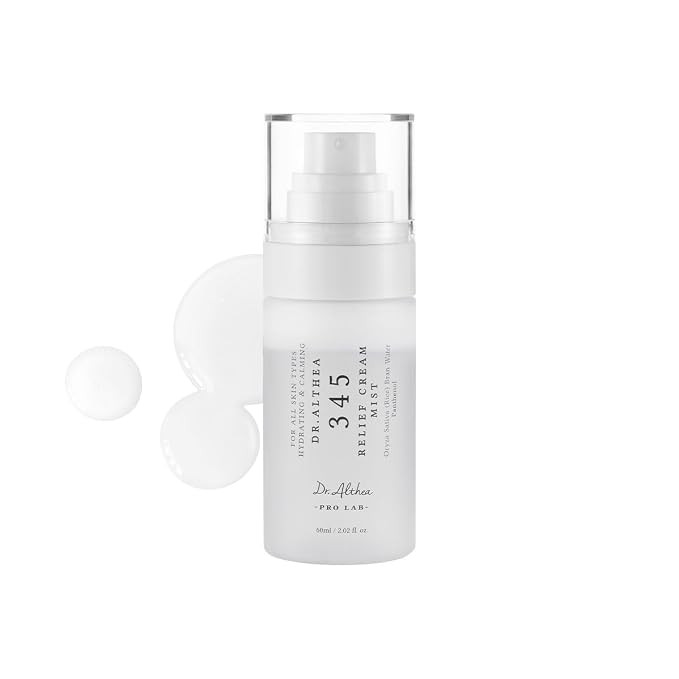 Dr.Althea 345 Relief Cream Mist, Korean Vegan Skin Care, 2.02 Fl Oz | Amazon (US)