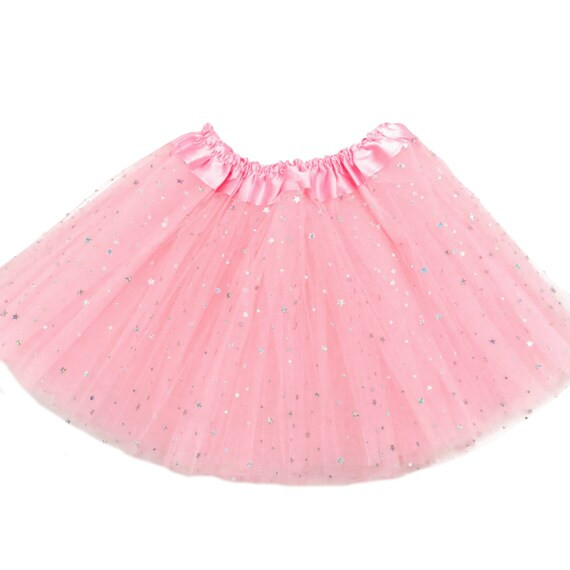 Pink Sparkle Girls Tutu Pink Sparkle Tutu Pink Glitter Tutu | Etsy | Etsy (US)