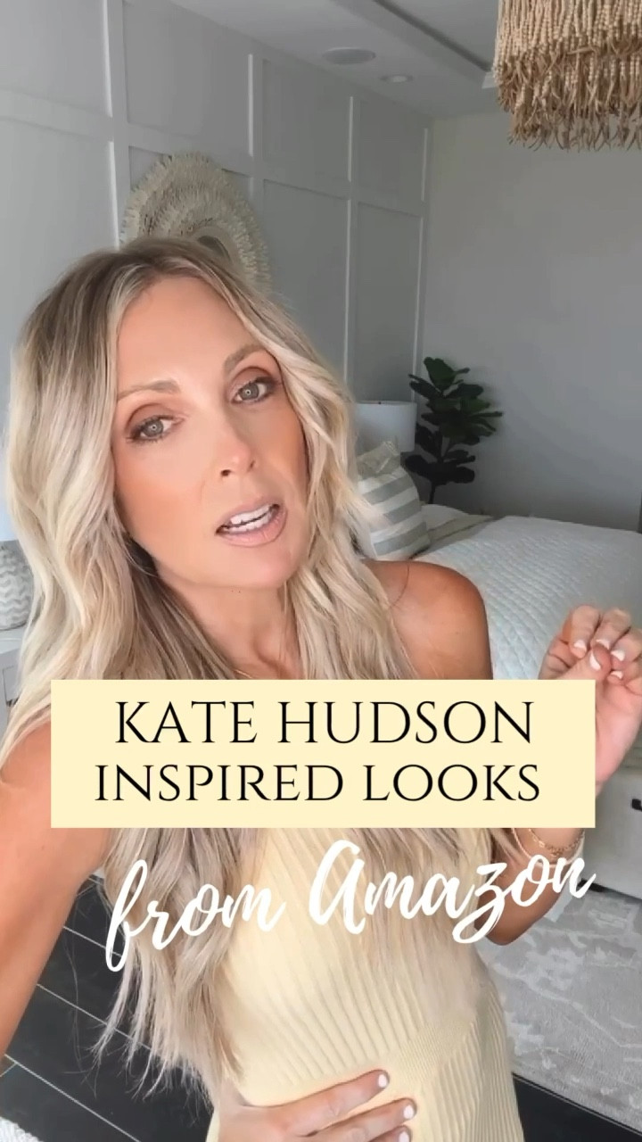 Watch the video to see Kate hudson's original styles and my Amazon looks for less! 

#amazonfasion #katehudson #celebritystyle

#LTKstyletip #LTKunder50