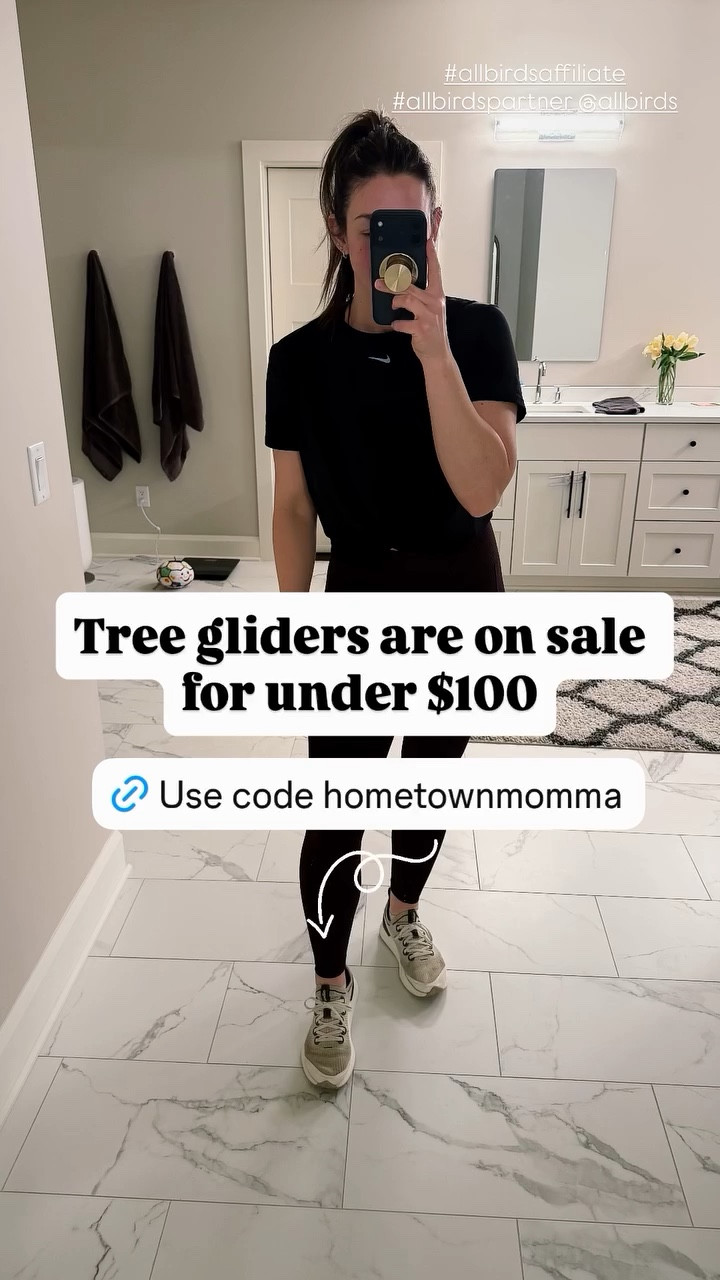 Tree gliders are on sale for under $100 #allbirdsaffiliate #allbirdspartner @allbirds

Use code Hometownmomma to save 

#LTKSaleAlert #LTKfitnessgoals #LTKActive
