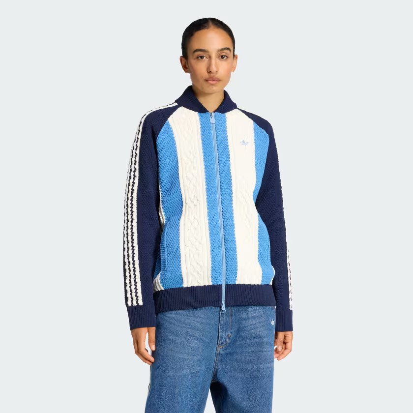 ADIDAS ORIGINALS ARCHIVE CUTLINE KNIT TRACK TOP | adidas (US)