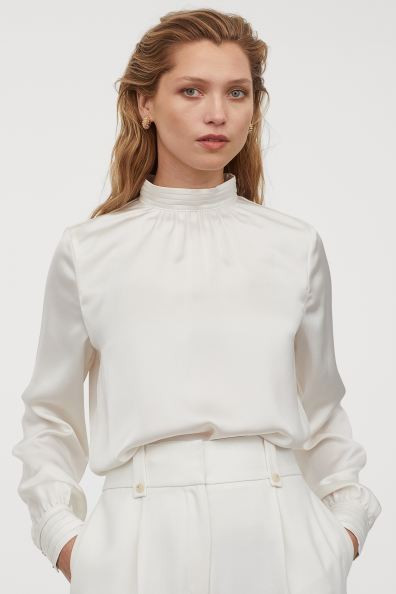 Satin Blouse | H&M (US + CA)