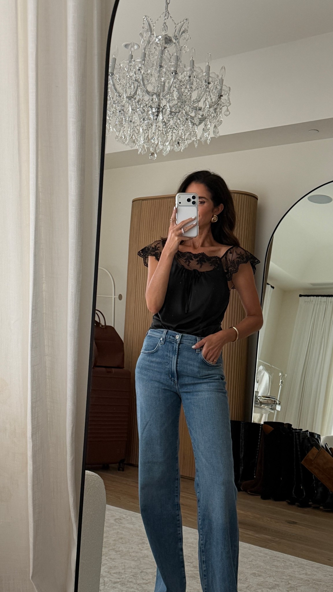 If jeans are usually no for you these might change you’re mind 🙌🏼 I’m just shy of 5-7” wearing the size 25 ( run true to size) in the color STELLA. Wearing the size XS dress that I wore as a top 

 I’m also linking below other jeans I own and love #stylinbyayin #jeans #aylin

#LTKootd #LTKOver40 #LTKSeasonal