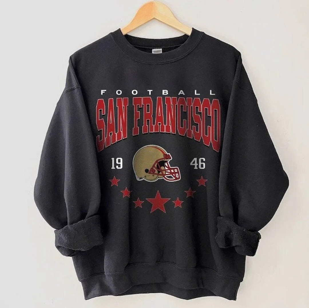 Trendy San Francisco Football Sweatshirt, Vintage San Francisco Football Sweater, San Francisco F... | Etsy (US)