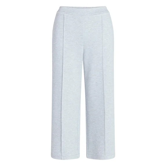 Scoop Women's and Women's Plus New Scubaknit Cropped Pants, Sizes XS-4X | Walmart (US)