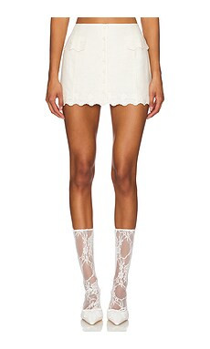 Mirror Palais Dorothy Skirt in Leite from Revolve.com | Revolve Clothing (Global)