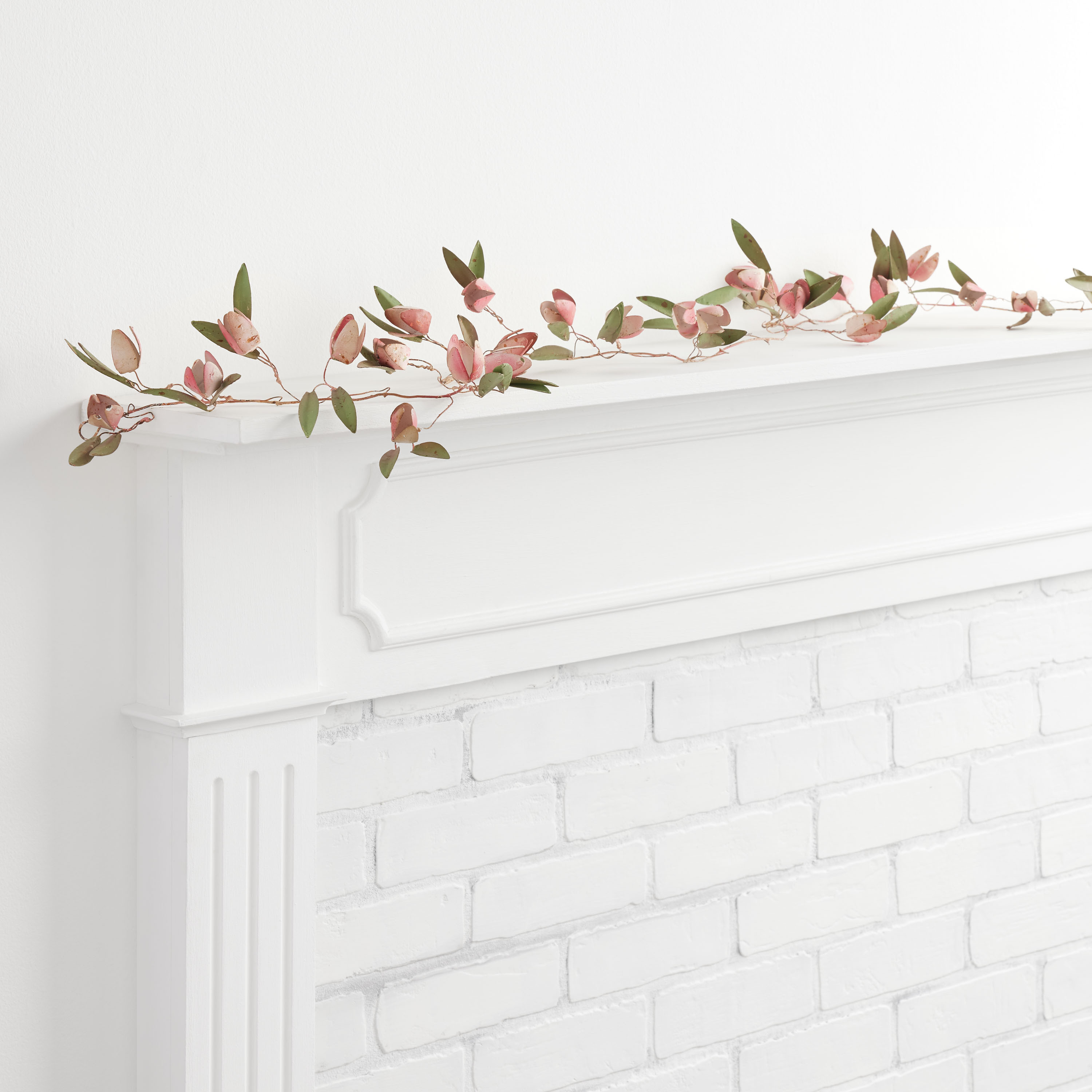 Metal Tulip and Leaf Garland | World Market