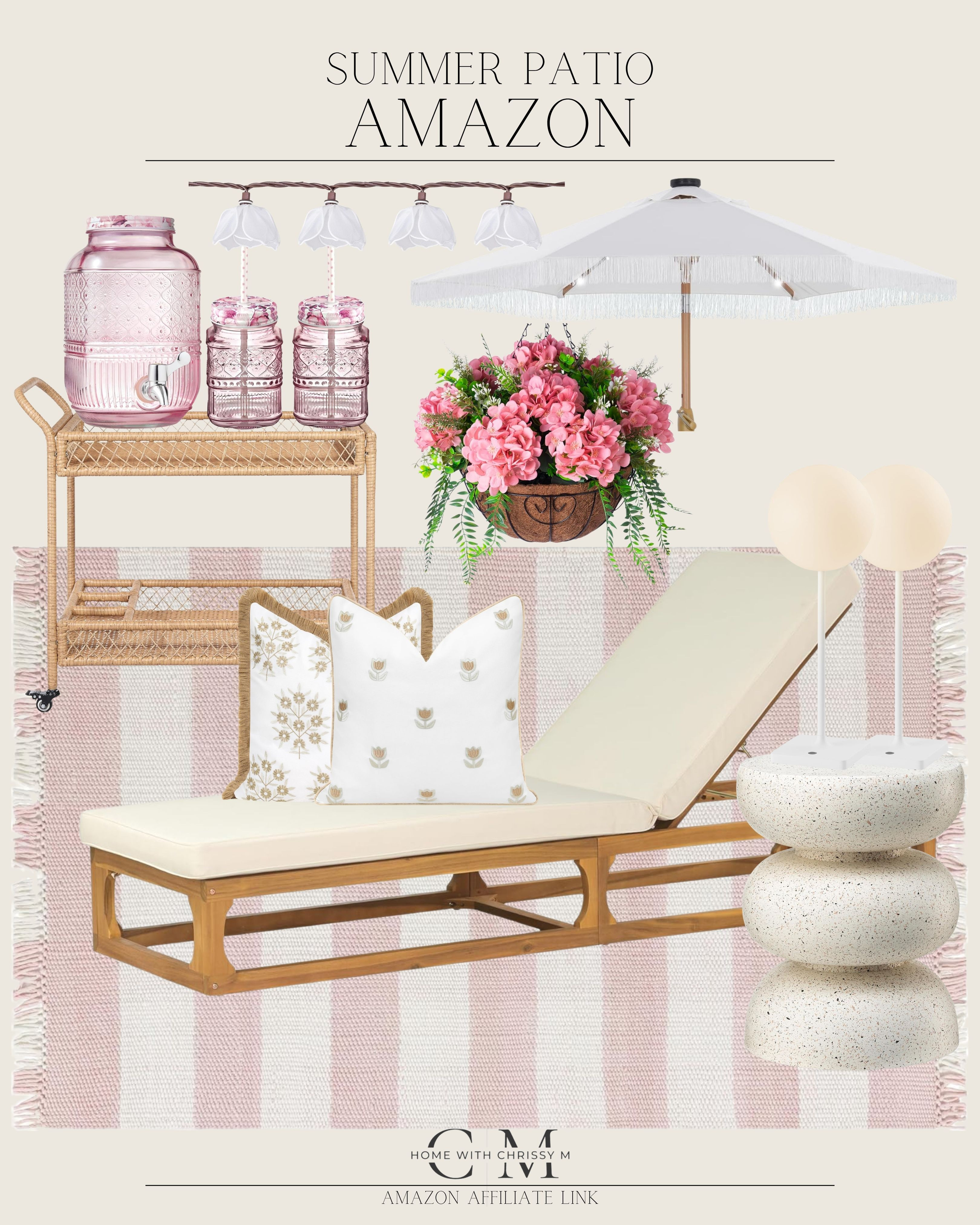 Summer Outdoor Furniture and Decor from Amazon!
Amazon Home / Amazon Summer / Neutral Outdoor Sectionals / Linen or Canvas Cushions / Teak Outdoor Furniture / Light Wood Dining Sets / Wicker Lounge Chairs / Rope Accent Chairs / Stone or Concrete Side Tables / Neutral Outdoor Rugs / Weather-Resistant Throw Pillows / Ceramic Outdoor Planters / Faux Greenery in Neutral Pots / Outdoor Coffee Tables / Minimalist Fire Pits / Lanterns with LED Candles / Solar Pathway Lights / Neutral Patio Umbrellas / Outdoor Poufs / Bench Seating / Outdoor Bar Carts / Sculptural Garden Stools / Neutral Bistro Sets / Wooden Planter Boxes / Outdoor Floor Cushions / Soft Outdoor Throws / Modern Organic Outdoor Accents 

 

#LTKSeasonal #LTKHome