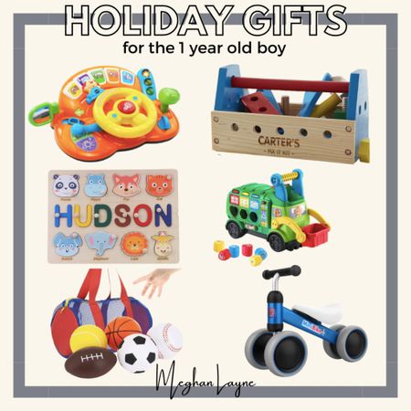 Holiday gifts. 1 year old boy gifts. Gift ideas for 1 year old boys. 1 year old boy must haves.

#LTKHoliday #LTKfamily #LTKkids