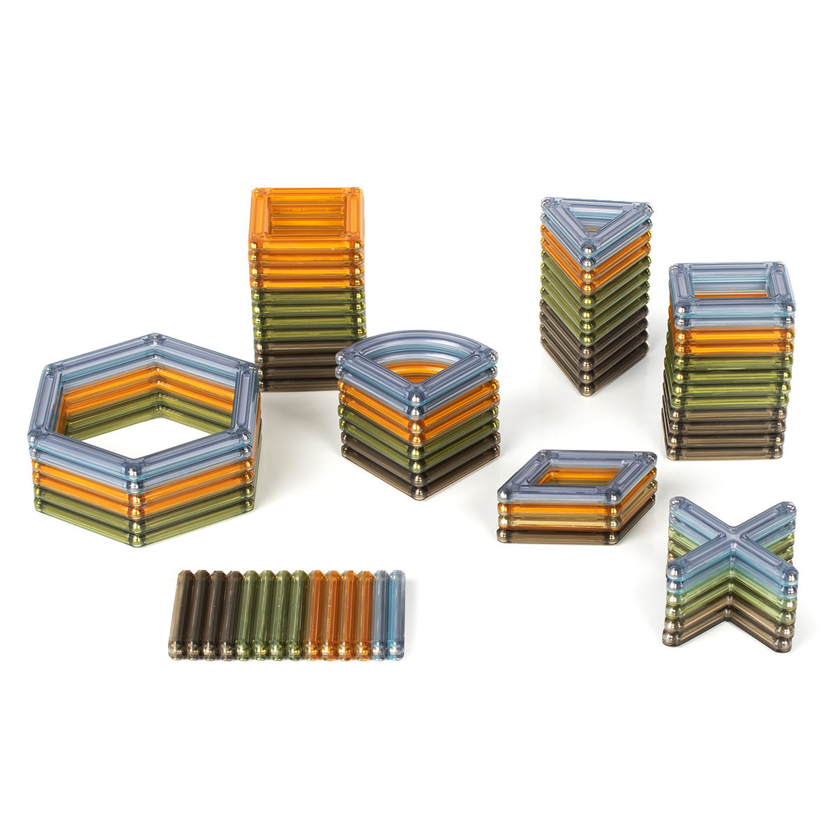 Guidecraft PowerClix Frames Natural - 74 Piece | The Tot