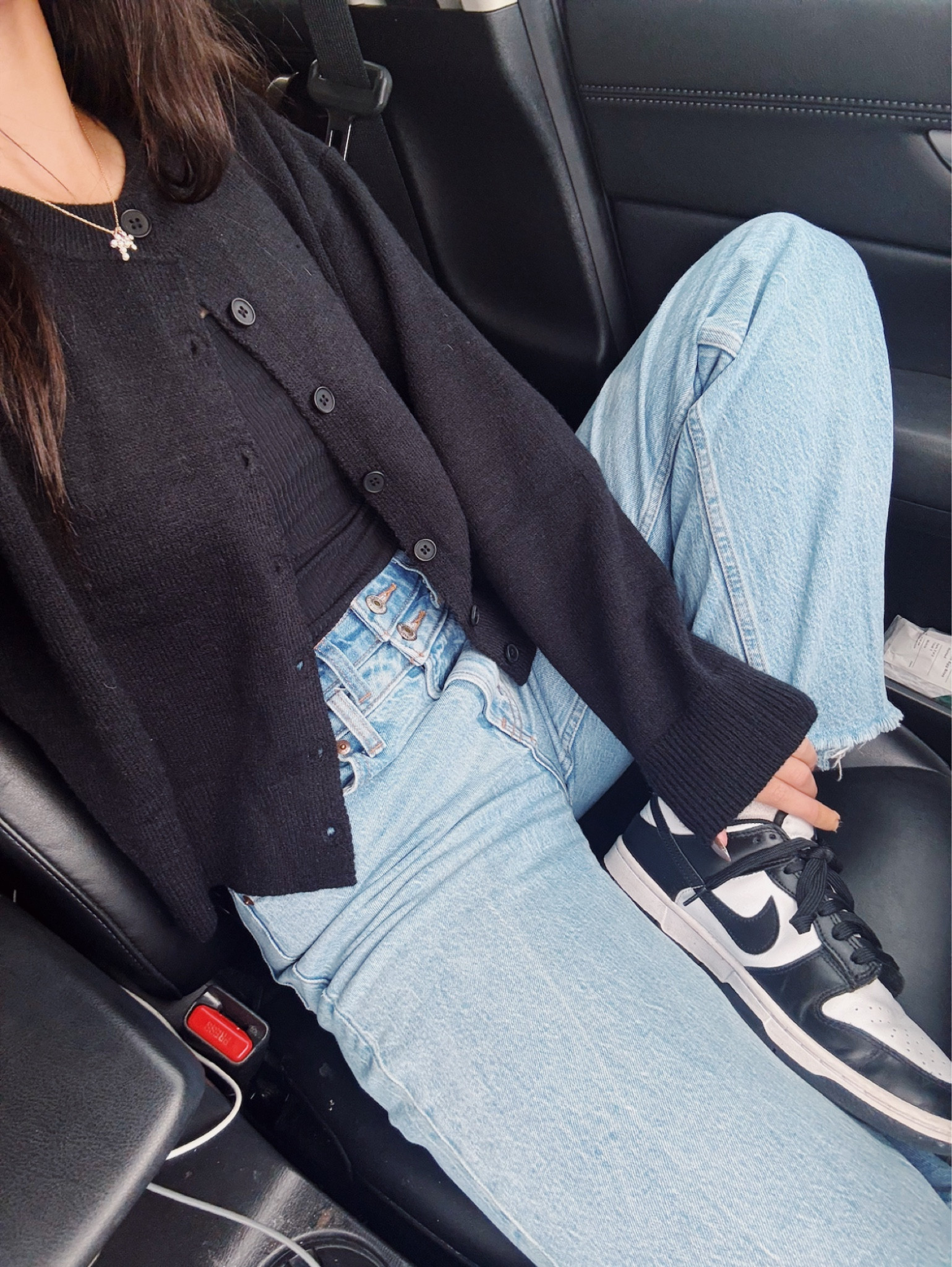 church outfit of the day 🖤
the cutest sweater! 

#LTKStyleTip