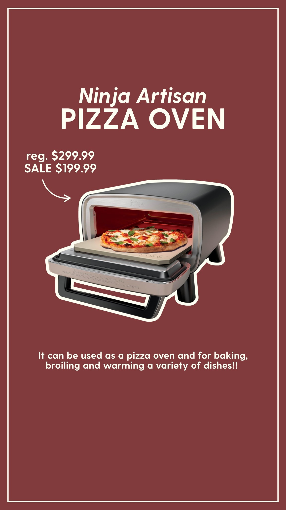 My ninja pizza oven is on sale for prime day! 

#amazon #primeday #ninjakitchen #ninjapartner 

#LTKFamily #LTKSaleAlert #LTKHome
