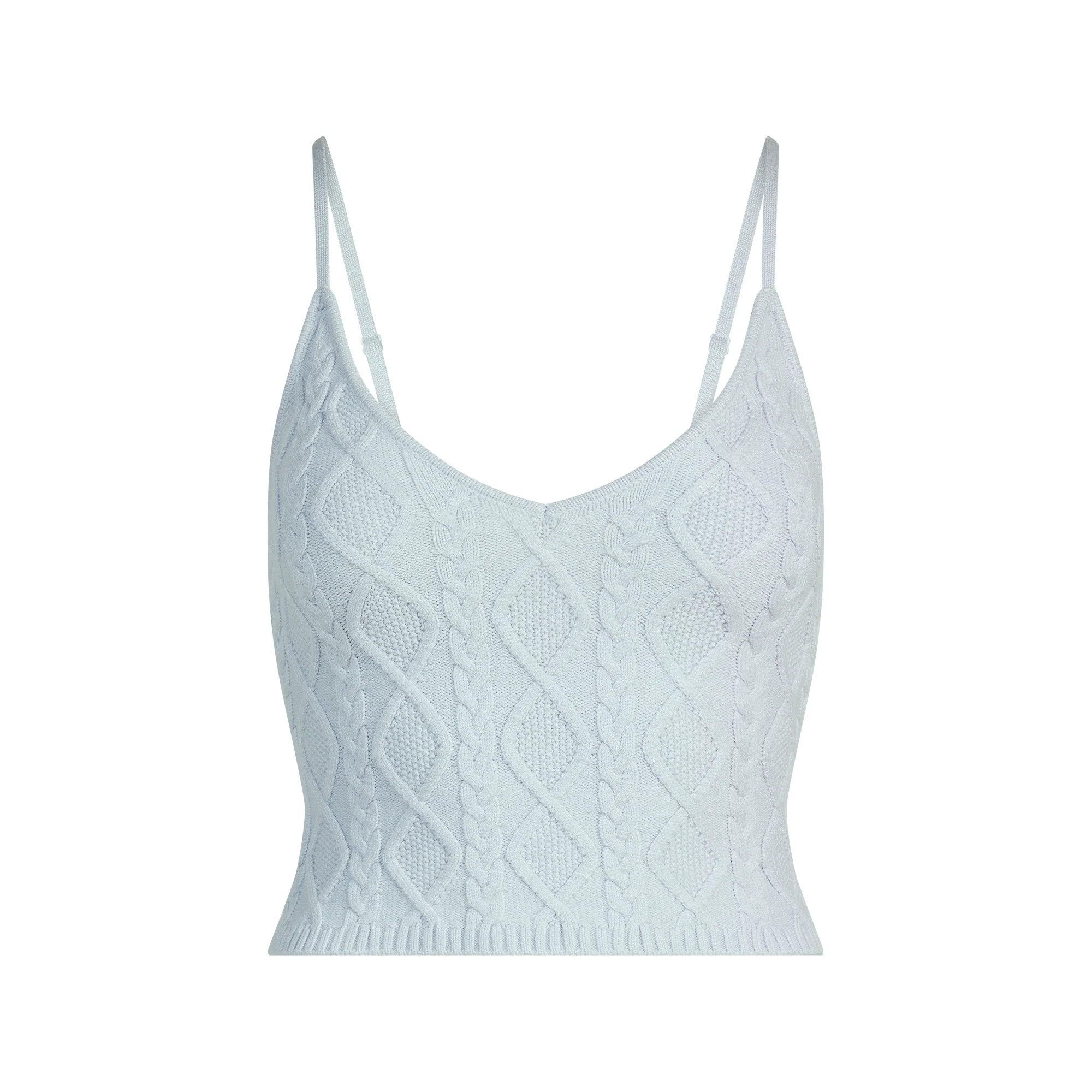 SWEATER KNITS CABLEKNIT CAMI | ZEN BLUE | SKIMS | SKIMS (US)