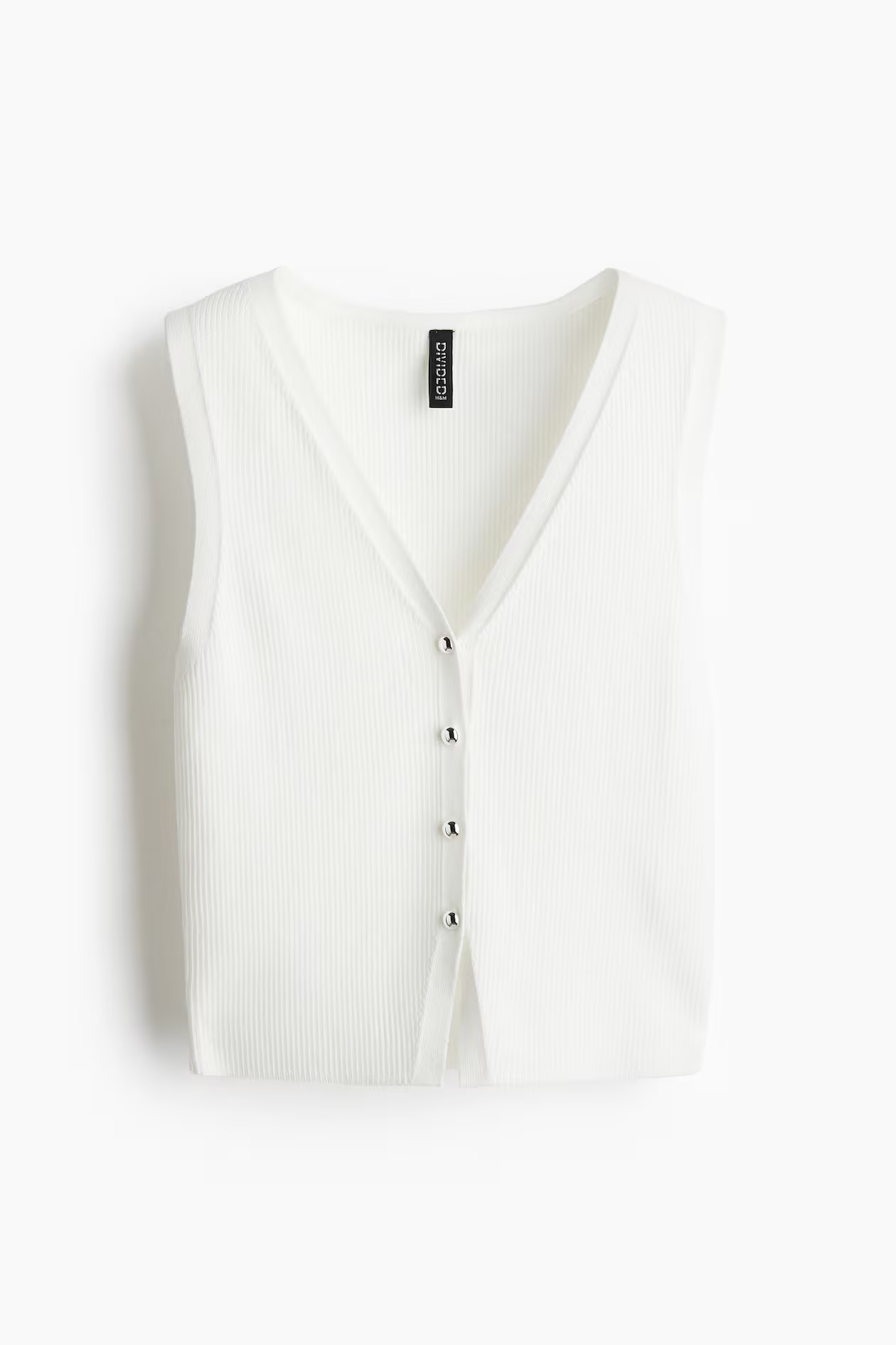 Button-Front Sweater Vest | H&M (US + CA)