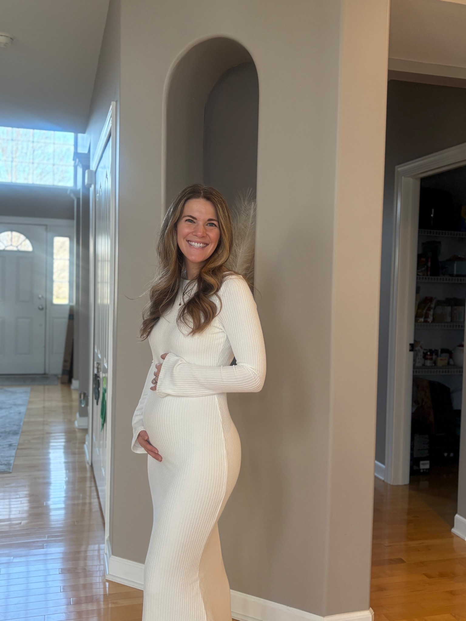 Perfect dress for maternity photos or a baby shower!

#LTKBump #LTKmomlife #LTKSaleAlert