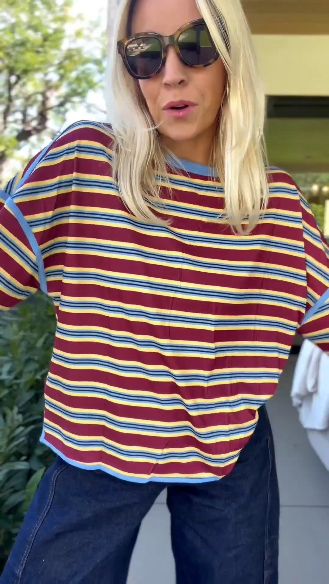 This is such a good striped tee for fall!

#LTKgrwm #LTKmomlife #LTKootd