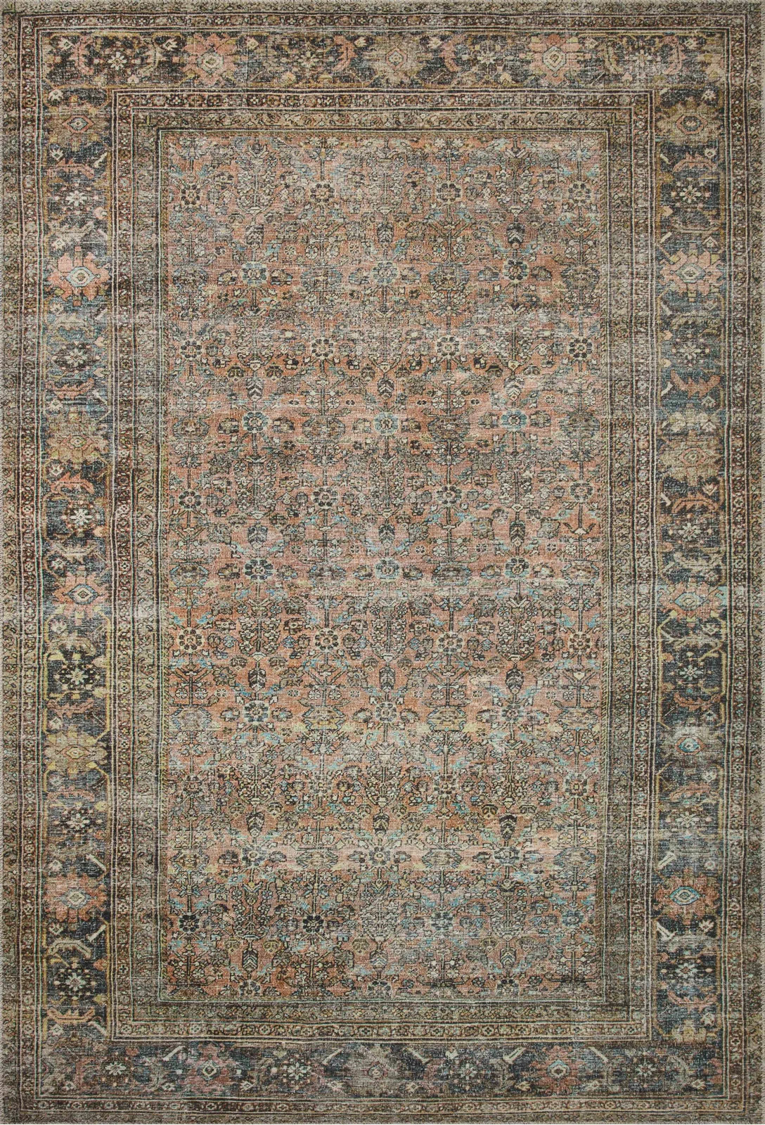 Oriental Terracotta Area Rug | Wayfair North America