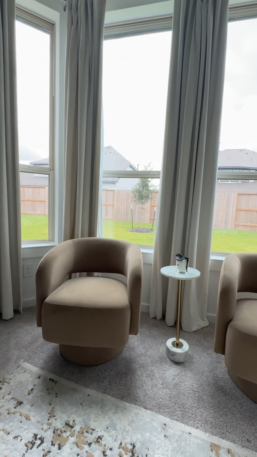 A cozy update to our master bedroom seating area

#LTKHome