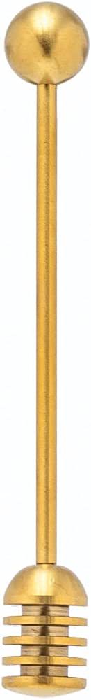 Creative Co-Op Stainless Steel, Gold Finish Honey Dipper, 7" L x 1" W x 1" H | Amazon (US)