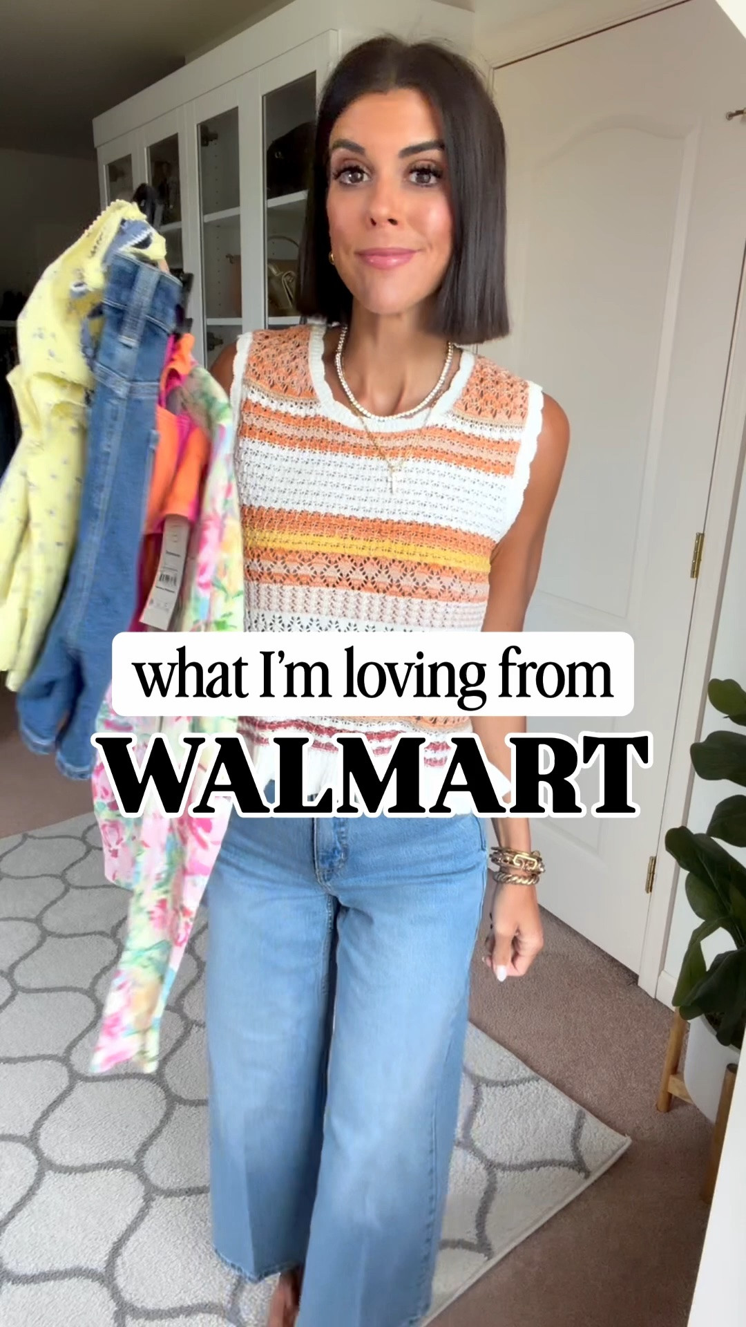 What I’m loving from Walmart! I’m 5’5 and in size xs in all tops, size 0 in shorts and jeans, and size small in both top and bottom of swimsuit.

#LTKSaleAlert #LTKSeasonal #LTKmomlife