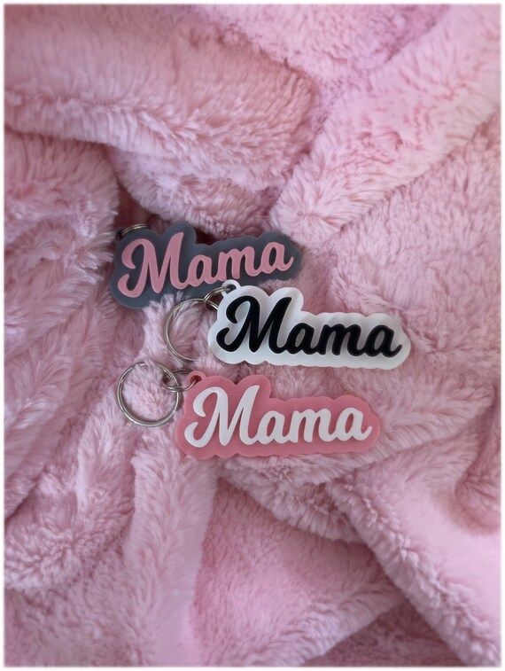 Mama Keychain Gift for Mom Mother's Day Gift Pregnancy | Etsy | Etsy (US)