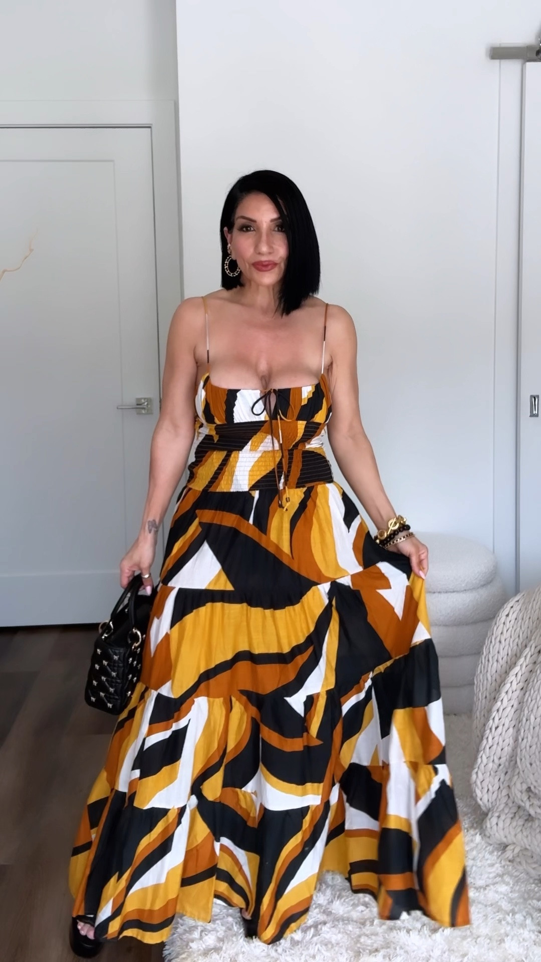 Smocked Summer Dress
Gucci Heels 
Black Gucci Sandals 
RMS clean lipstick
Merit Beauty Lip Gloss 
Sundresses 

#LTKBeauty #LTKStyleTip #LTKOver40