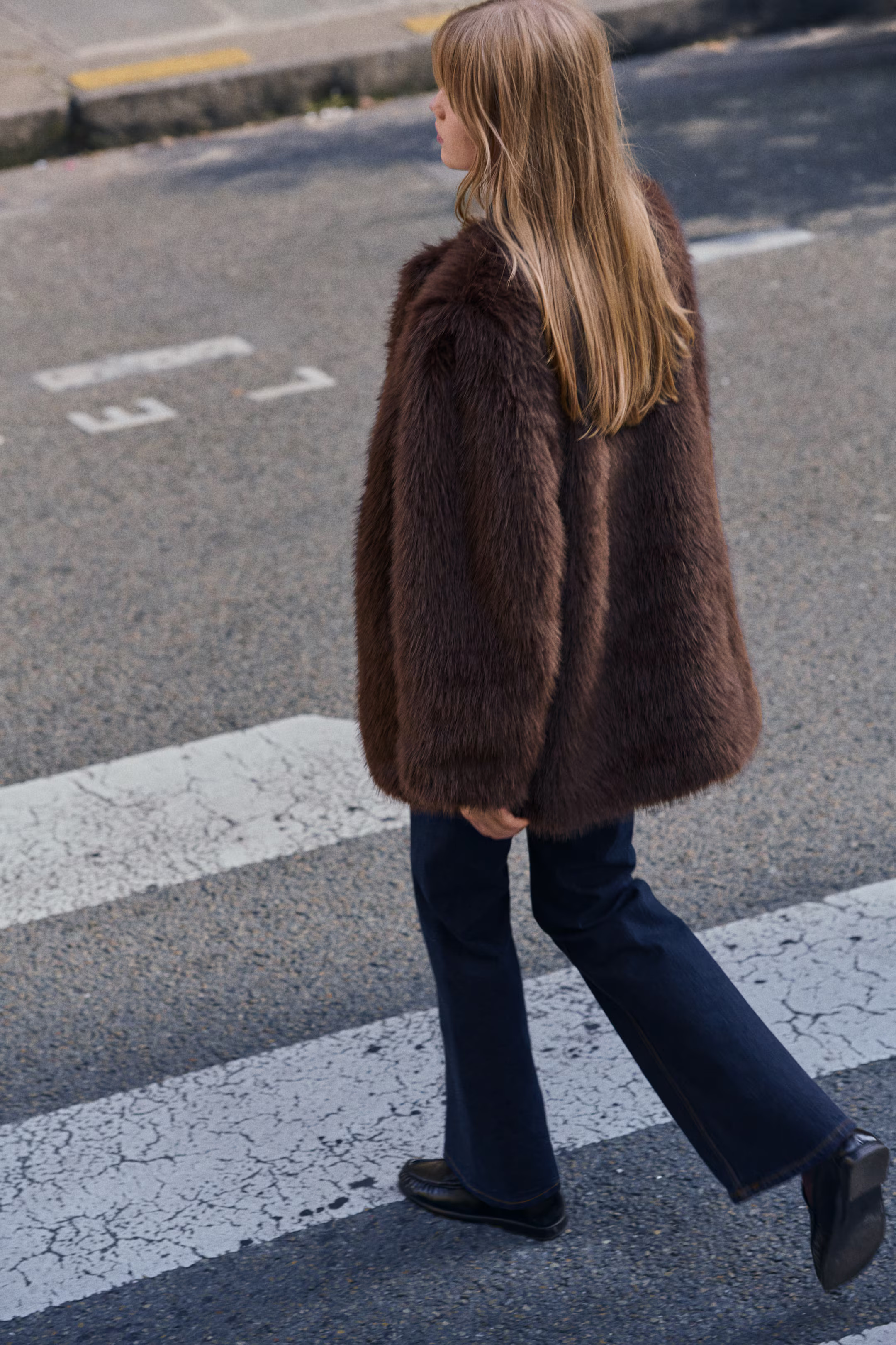 Fluffy coat | H&M (UK, MY, IN, SG, PH, TW, HK)