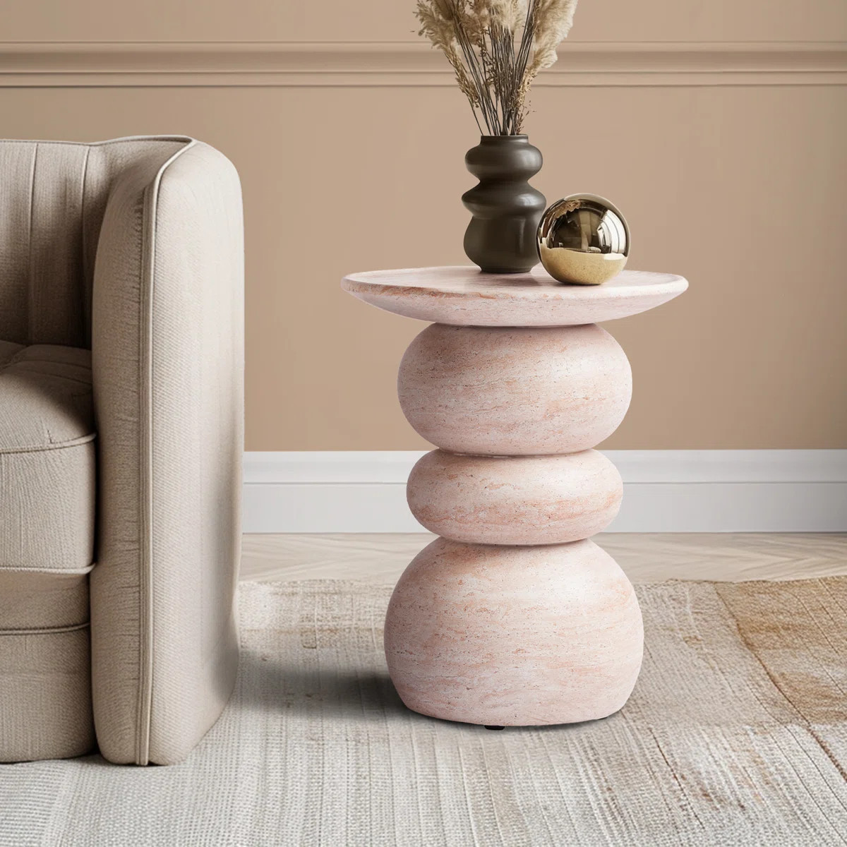 Stephanos Stool Indoor / Outdoor End Table | Wayfair North America