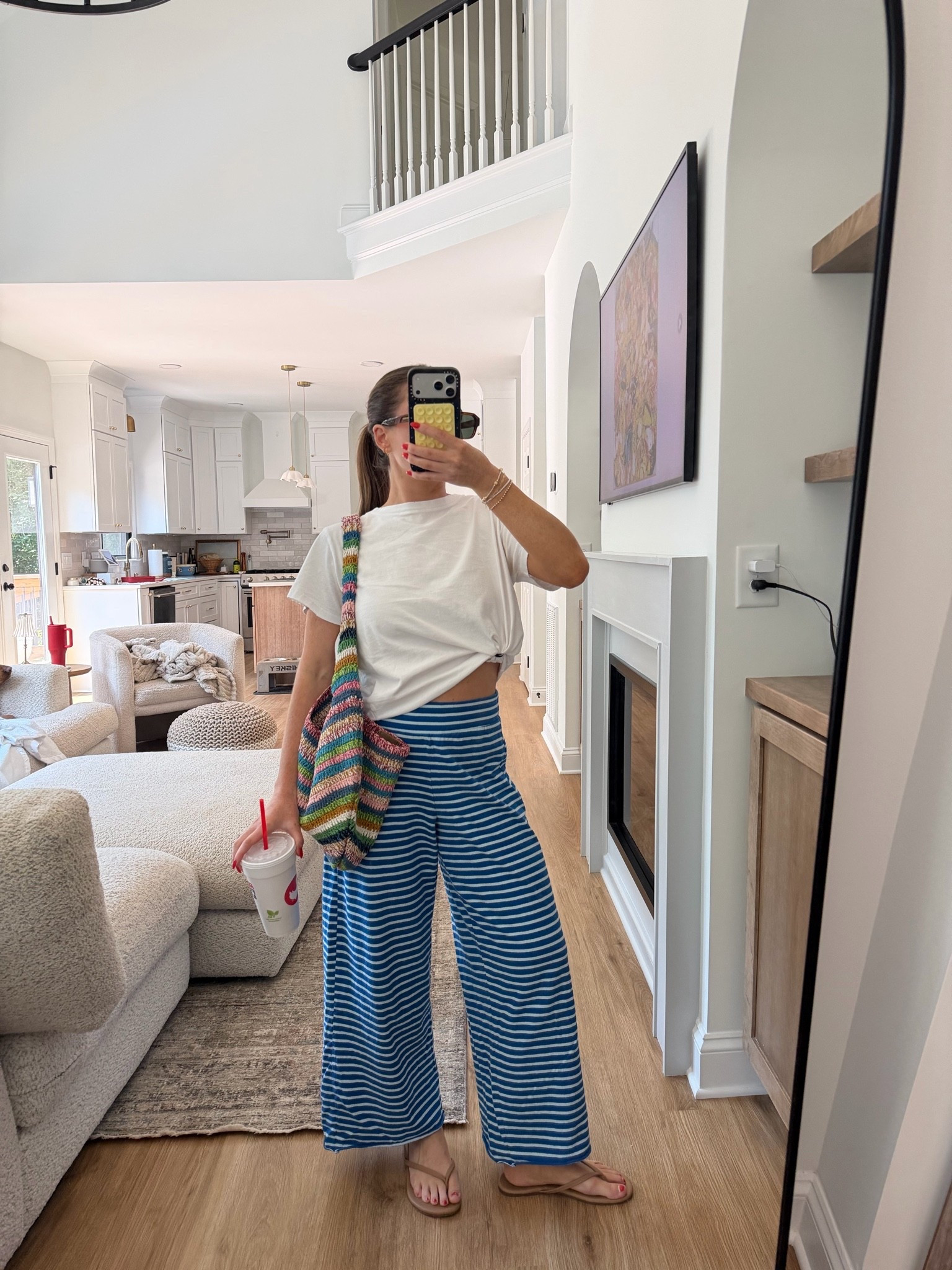 Pants are part of a free people set! also linked Amazon version. Bag is old from free people :(

#LTKootd