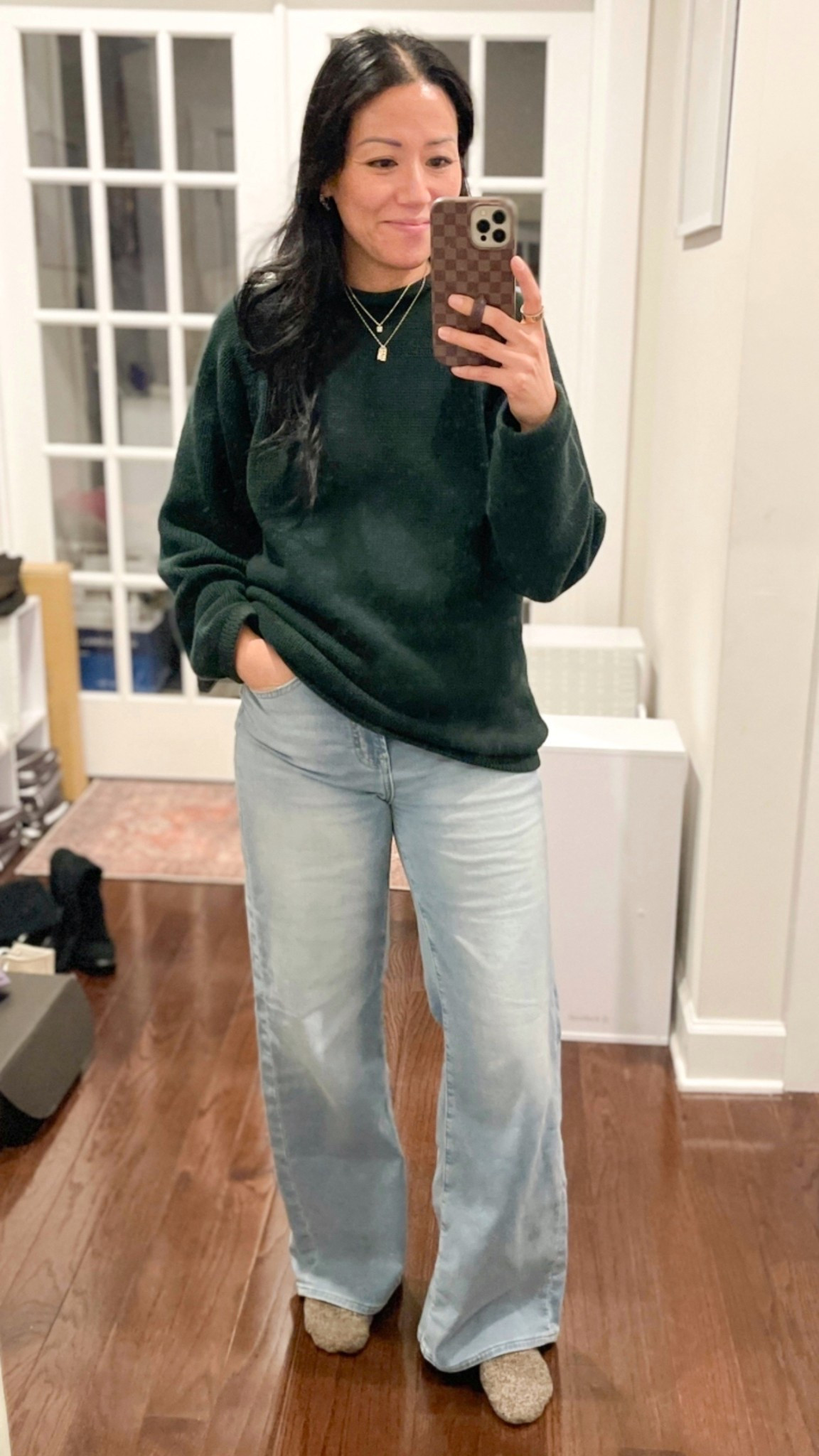 Size small sweater (thrifted vintage J.Crew rollneck sweater)
Size 2 regular jeans


#LTKootd #LTKOver40 #LTKgrwm