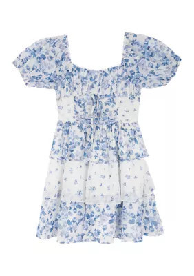 Rare Editions Girls 7-16 Chiffon Dress | Belk
