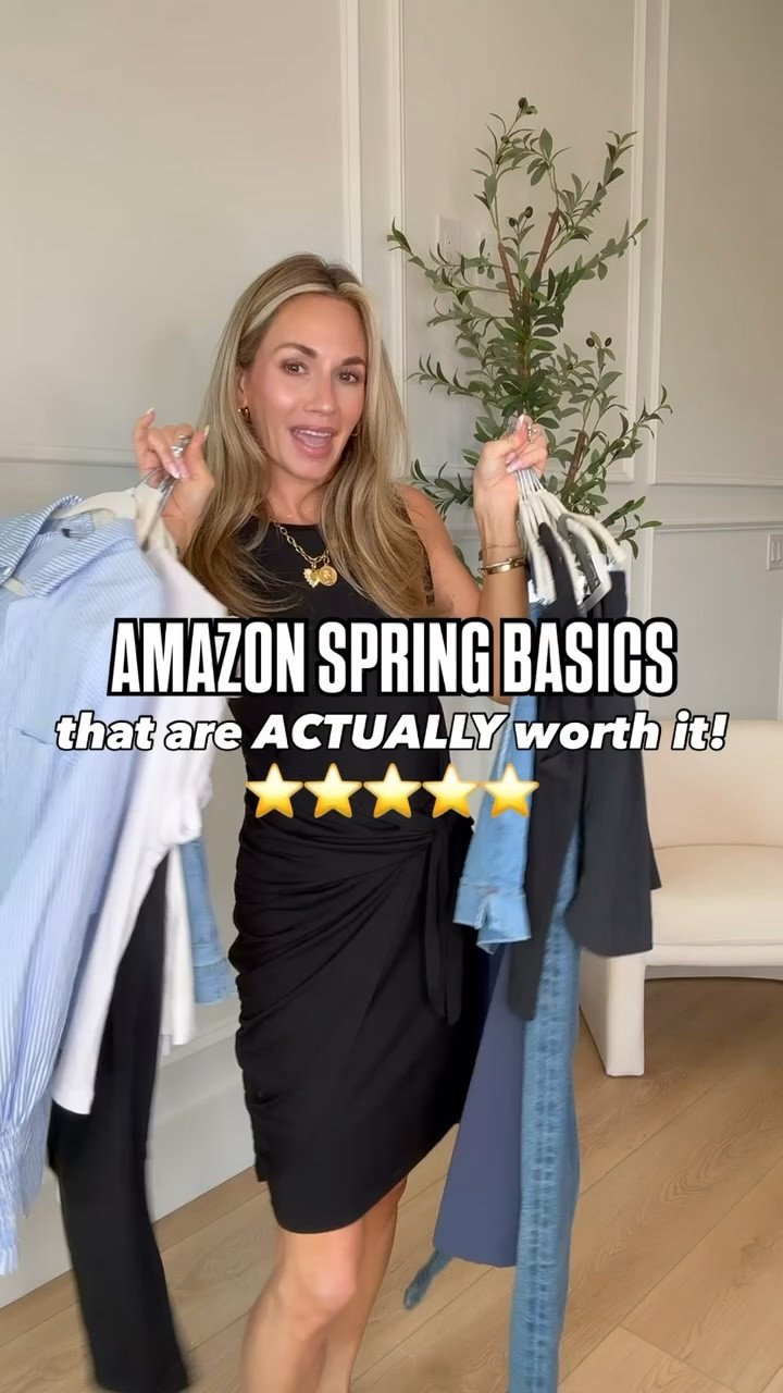 AMAZON SPRING BASICS! that are actually worth it! these are all tried and true, and i rewear them year after year!

#LTKmomlife #LTKootd #LTKgrwm