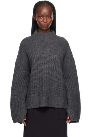 Loulou Studio - Gray Bera Turtleneck | SSENSE