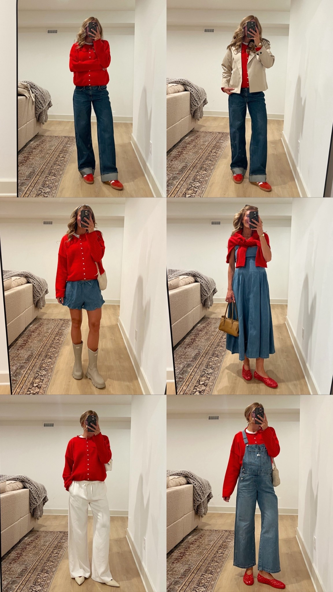 One sweater, 6 outfits for your European spring vacation!

Sizing:
Sweater: Amazon, wearing a medium for the bump
Cuffed jeans: size 29 for pregnancy, but usually a 26 long
Tee underneath: small tall
Denim drawstring shorts: run big, wearing a medium for the bump
White drawstring pants: medium tall for pregnancy

#LTKTravel #LTKBump #LTKTall