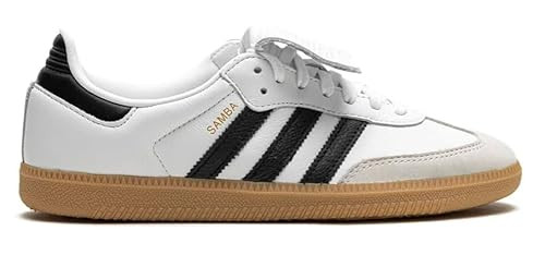 adidas Samba LT Womens Sneaker (White Black Gold Gum, US Footwear Size System, Adult, Women, Numeric, Medium, 5) | Amazon (US)