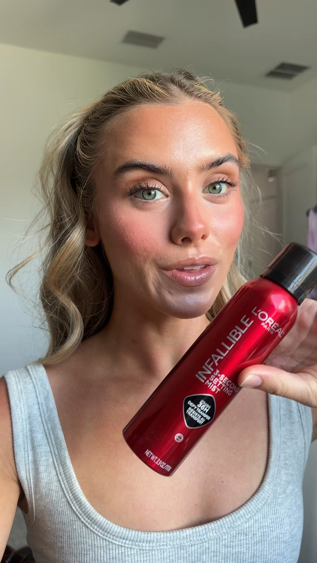 Unleash unstoppable confidence with L’Oreal’s Infallible 3-Second Setting Spray! This innovative microfine mist ensures your makeup stays vibrant and transfer-resistant for up to 36 hours, no matter what your day brings. It dries instantly, feels breathable, and leaves a beautiful natural glow, never a white cast.

#LTKgrwm #LTKselfcare #LTKBeauty