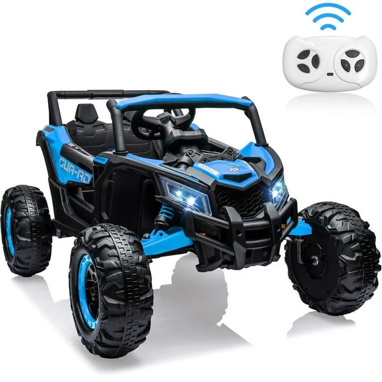 iRerts 24V Powered Ride on Car UTV, Larger Seat Kids Ride on Toys with Remote Control, Bluetooth,... | Walmart (US)