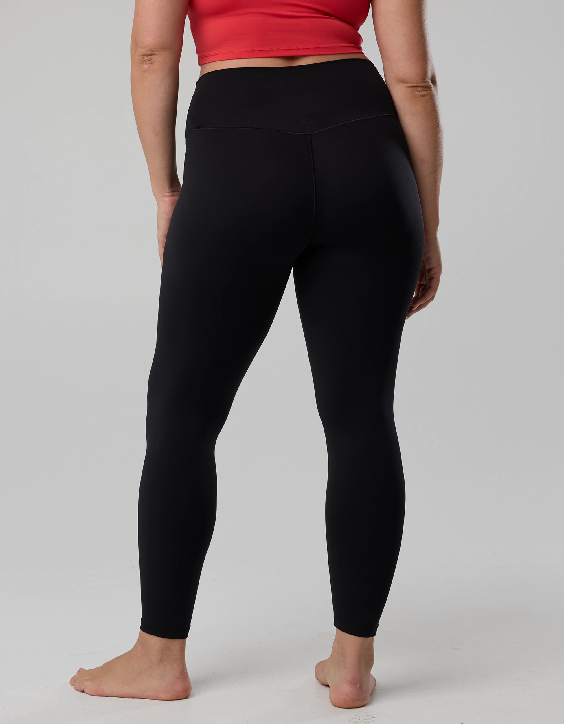 Ohio State Buckeyes OFFLINE By Aerie Crossover Legging Women's True Black L | Aerie