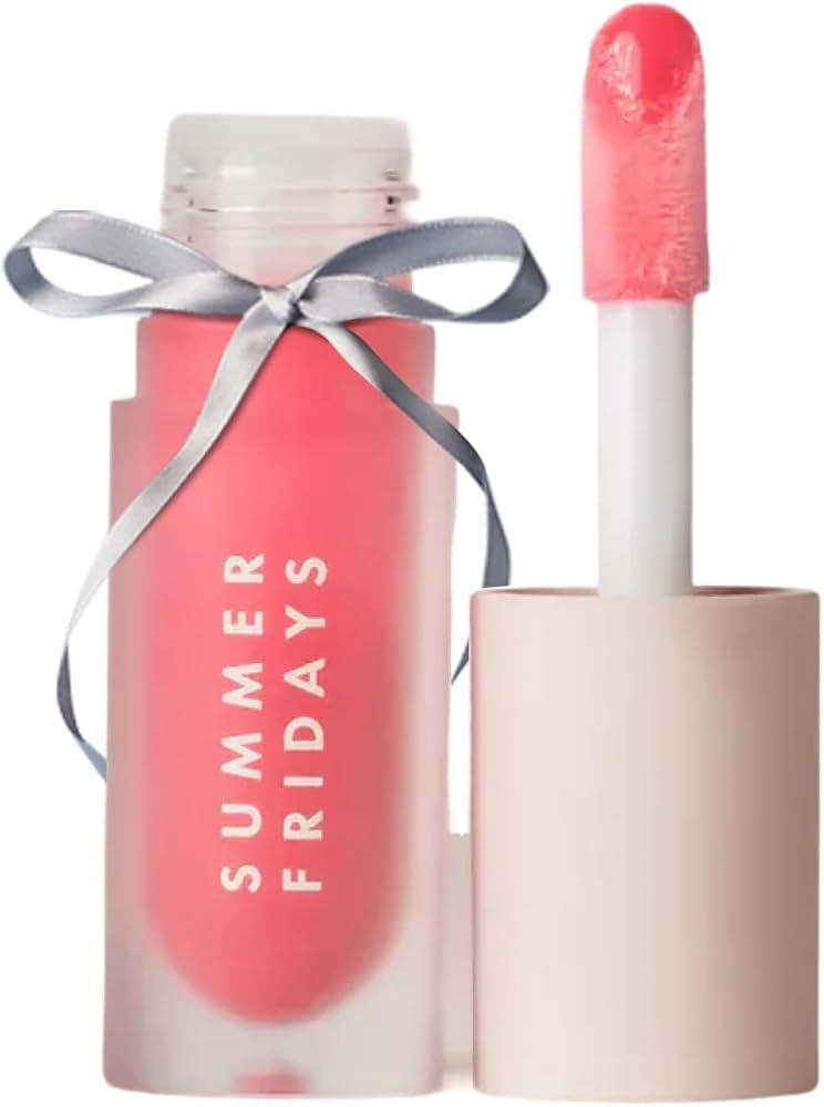 Summer Fridays Dream Lip Oil - Tinted Lip Oil with Moisturizing Sheer Coverage, High-Shine and De... | Amazon (US)
