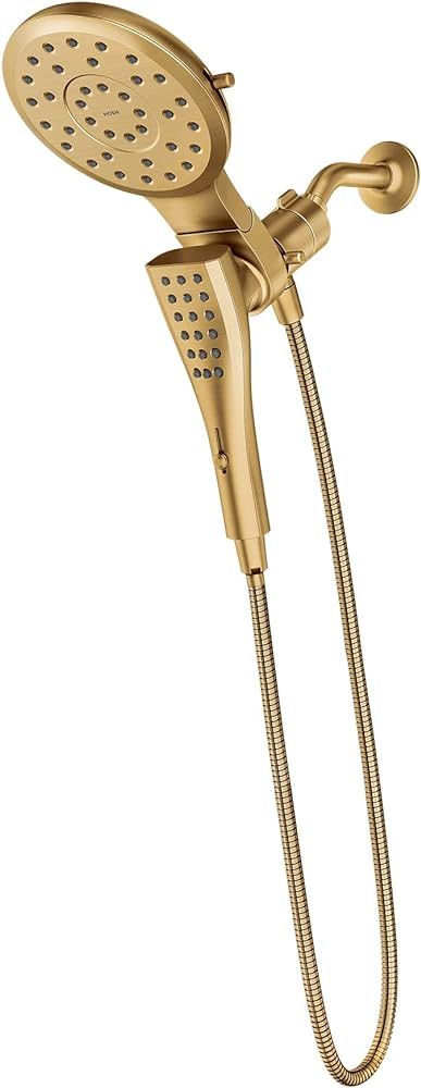 Moen Verso Brushed Gold Eight-Function 7" Diameter Spray Head and Detachable Handshower Combo wit... | Amazon (US)