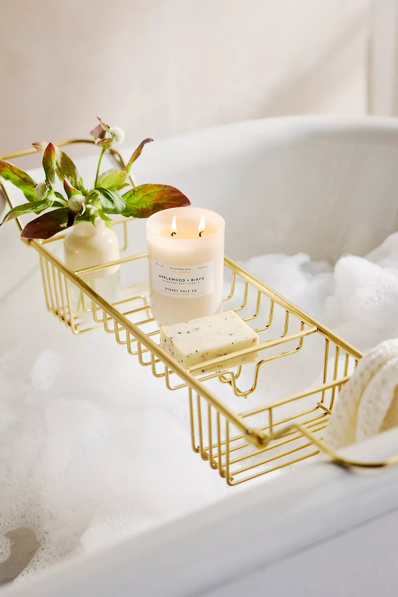 Gold Bathtub Caddy | Anthropologie (US)