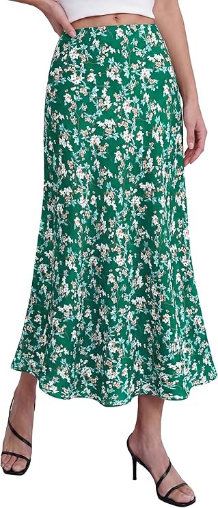 BTFBM Satin Skirts for Women Trendy 2026 Summer Fall | Amazon (US)