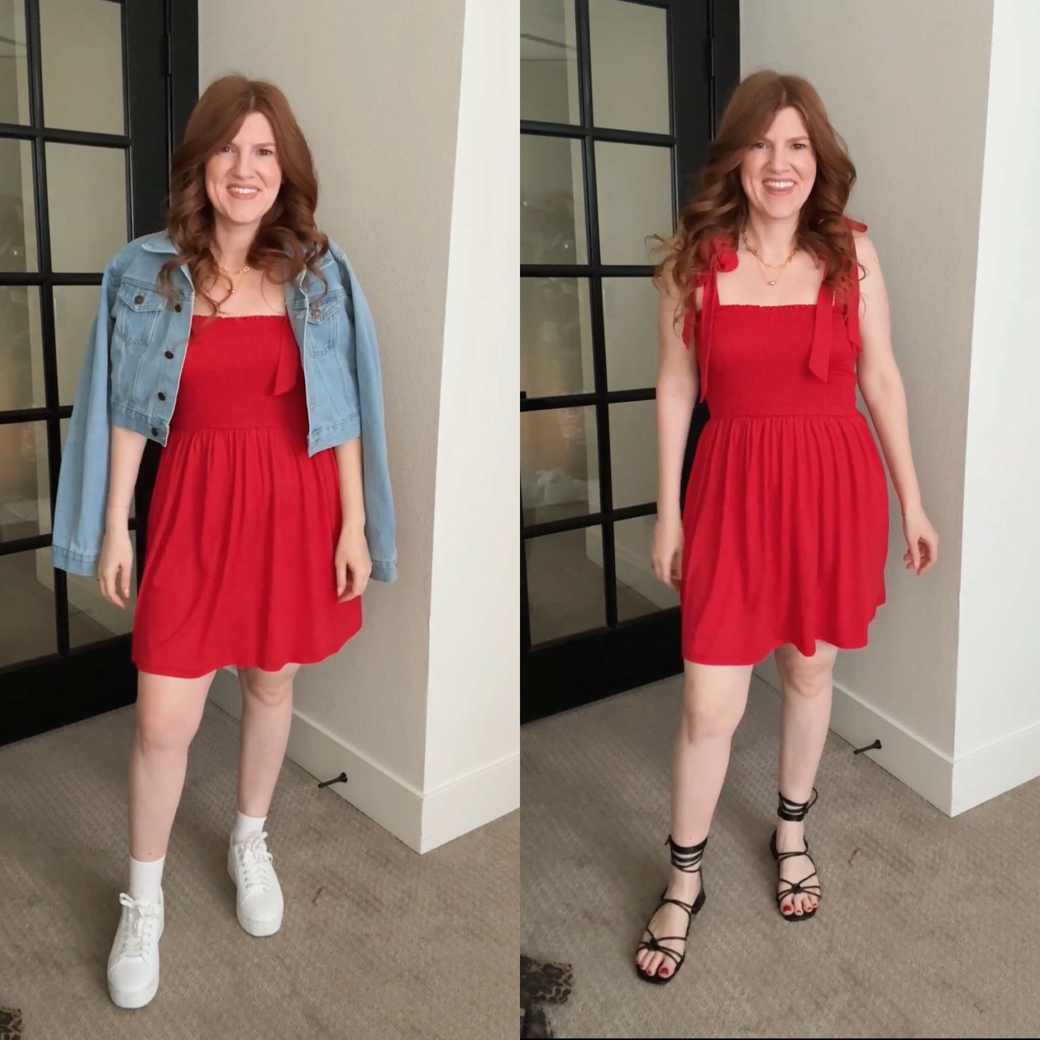 Spring dress with built in shorts. Size medium. 

Spring outfit. 

#LTKPetite #LTKStyleTip #LTKFindsUnder50