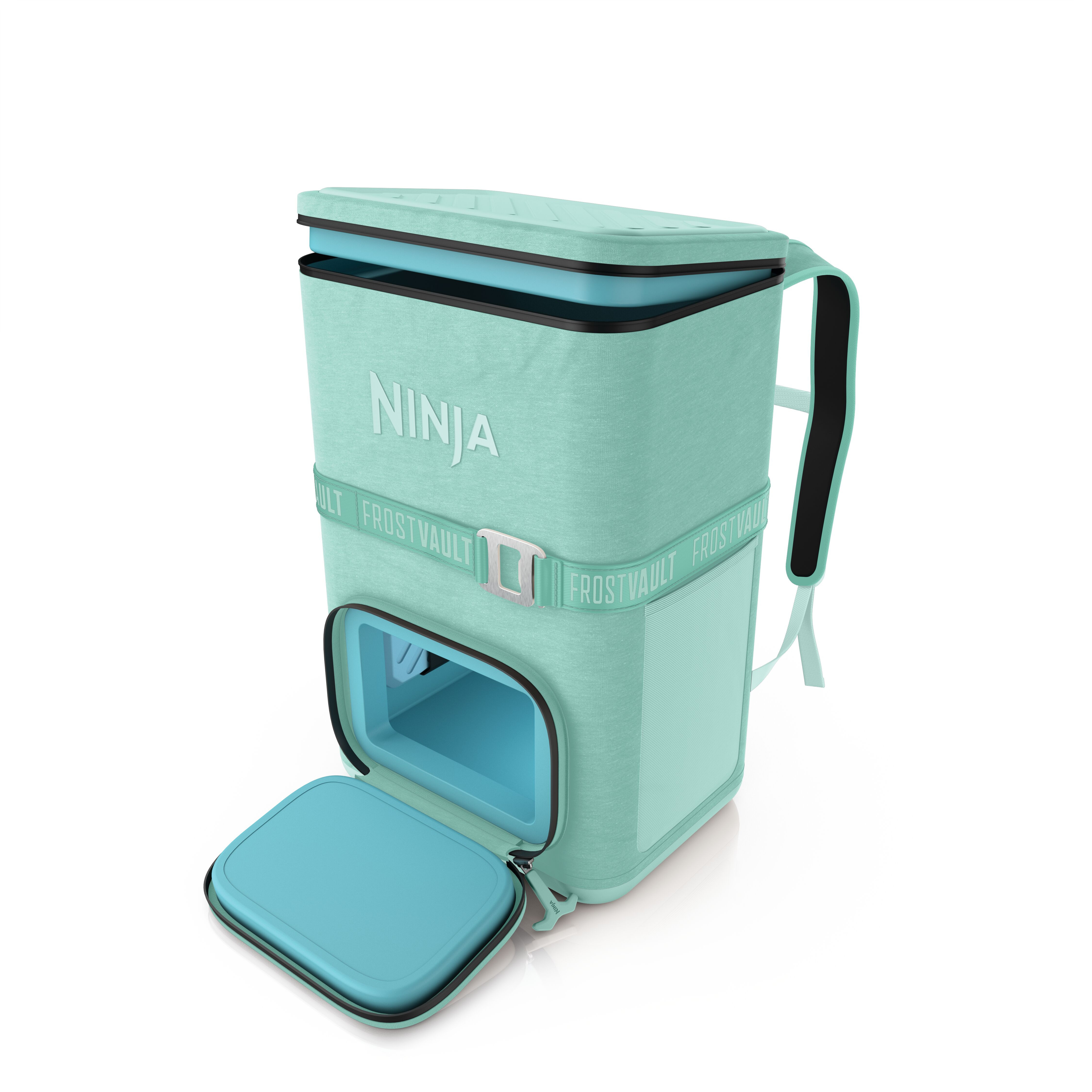Ninja FrostVault 36 Can Backpack Cooler in Cactus Green | FF136AQ | SharkNinja | SharkNinja