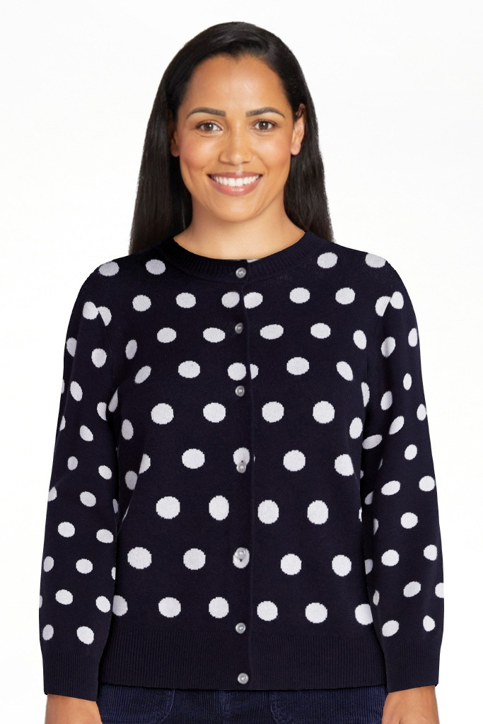 Free Assembly Women's and Women's Plus Solid, Stripe, & Print Classic Cozy Yarn Cardigan Sweater,... | Walmart (US)