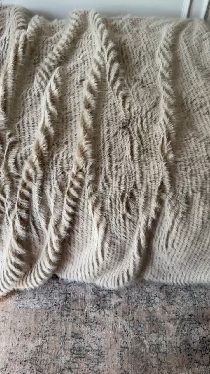 A faux fur throw blanket is one of my favorite ways to make a room feel extra cozy for fall and winter. I love draping one over the end of a bed or sofa for added texture, warmth, and a little bit of luxury without changing the entire space.

faux fur throw blanket, cozy throw blanket, fall home decor, winter home decor, luxury faux fur throw, bedroom blanket, living room throw, soft throw blanket, neutral home decor, layered bedding, cozy home accents, girlonthehudson