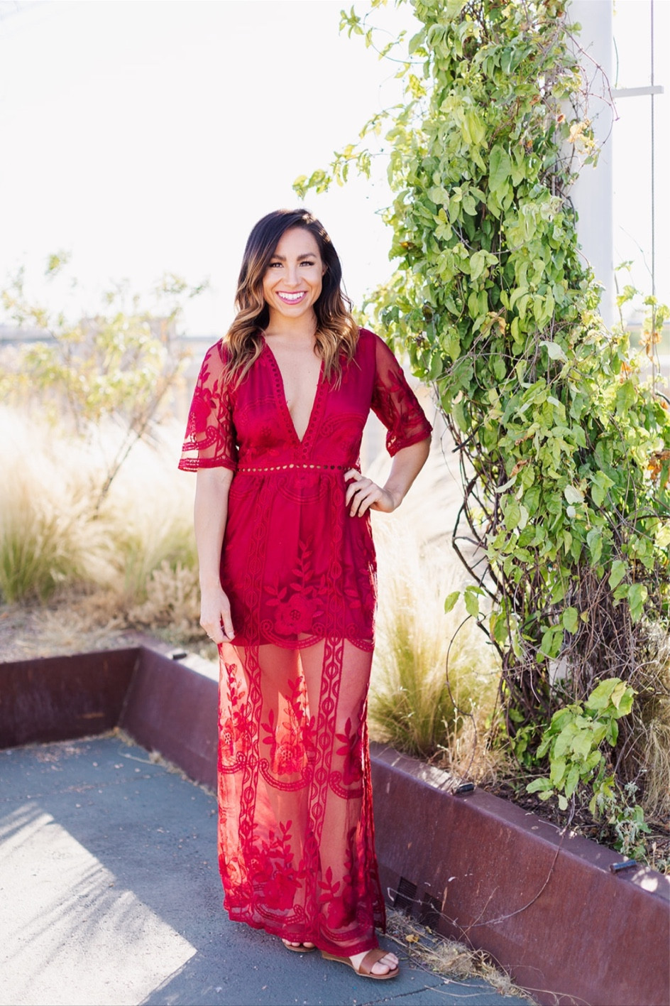 Wedding Guest or summer outfit for date night. This looks like a maxi dress but it’s actually a romper with shorts underneath! very breezy 

Wearing size medium here 


#LTKunder100 #LTKunder50 #LTKFind