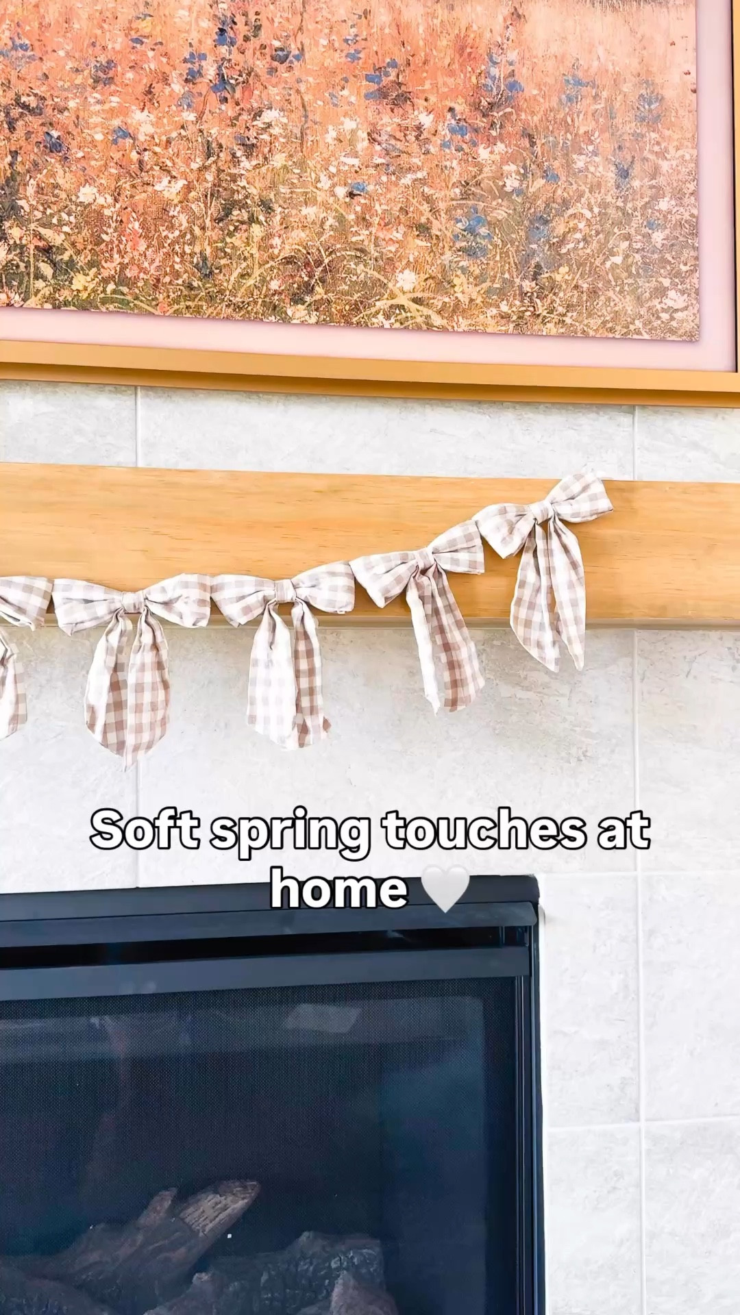 Soft spring touches around our home lately 🤍 this bow garland instantly made our mantel feel more warm and inviting without overdoing it. I love how simple pieces like this can completely change the feel of a space. This one was gifted and I’ll have it linked here along with a few other neutral decor favorites I’m loving right now. This bow garland would ask be perfect styled on shelves. Follow me on LTK for daily home decor, fashion & Amazon finds 🤍

#LTKHome #LTKSeasonal
