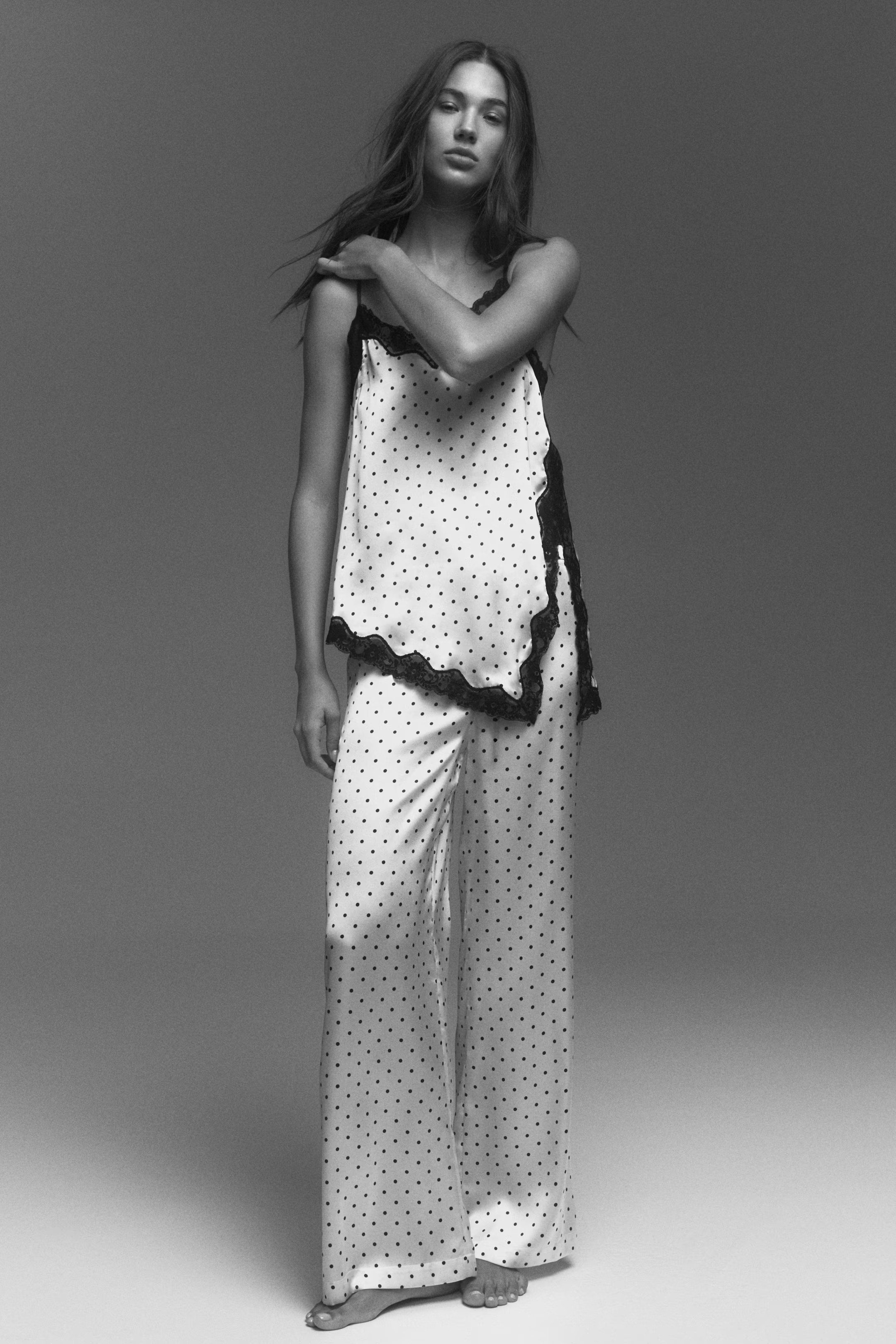 Satin pyjamas | H&M (UK, MY, IN, SG, PH, TW, HK)